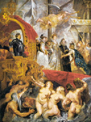 Dbarquement de Marie de Mdicis  Marseille - par Pierre-Paul Rubens